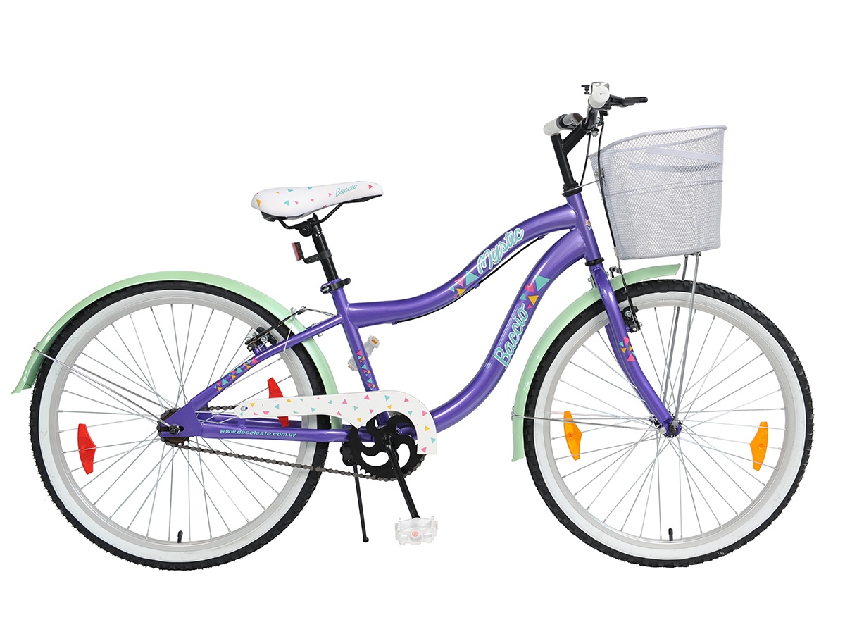 BACCIO Bicicleta MYSTIC rodado 24 YS7457 Purple Bicicletas Juvenil