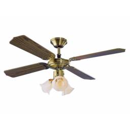 JAMES Ventilador de TECHO VT 2 F42 4P 3L AB Broce Antiguo