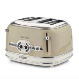 ARIETE Tostadora Vintage 4 rebanadas mod.156 Color Beige