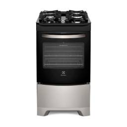 ELECTROLUX Cocina a Gas 4 Hornallas 52LSV mesada vidrio