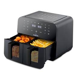 PUNKTAL Freidora Sin Aceite AirFryer Digital PK-909FD Doble