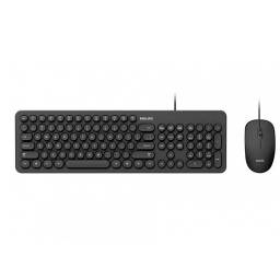 PHILIPS Combo Teclado y Mouse USB C334