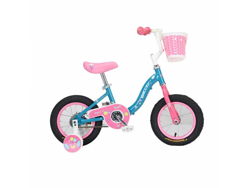 BACCIO Bicicleta MYSTIC rodado 12 New Turquoise/Pink