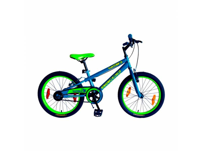 BACCIO Bicicleta BAMBINO rodado 20 Turquoise/Yellow/Green